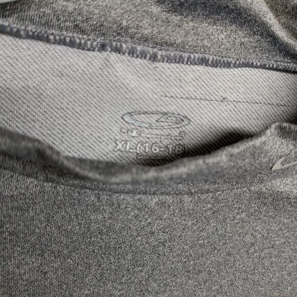 C9 by Champion Athletic Shirt Youth X-Large Kids Athletic Layering Top Gray XL - Picture 3 of 4